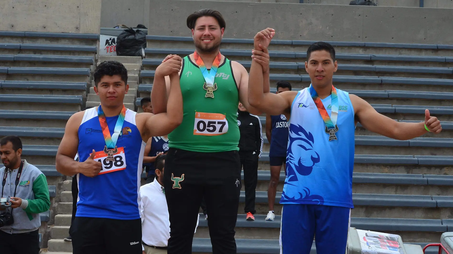 ganadores atletismo